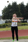 Shot putt, 2021 NECAA Open Graded Meeting, Morpeth. Photo: David T. Hewitson/Sports for All Pics